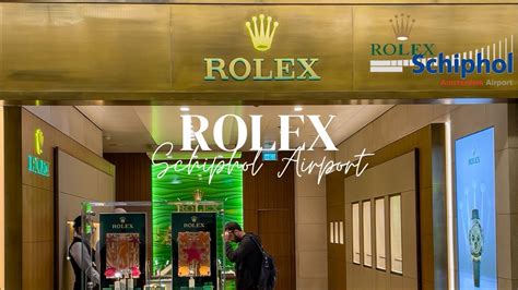 rolex schiphol tax free|rolex schiphol watch.